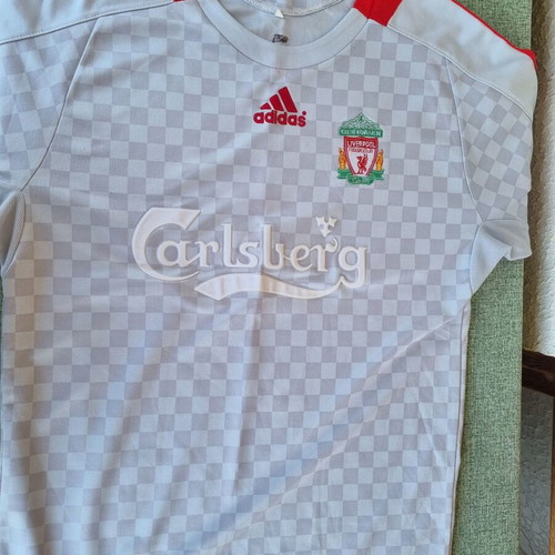 Liverpool 2008-09 Torres #9 Vintage Away Jersey Adidas Authentic