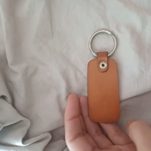 Leather keychain new with name Sofia