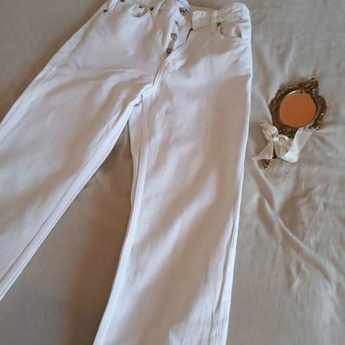 White jeans like new, size 34