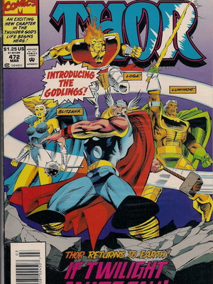 Thor (1962) Marvel Comics κόμικ μεταχειρισμένο, αγγλικά