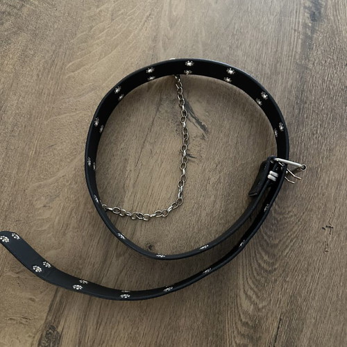 Altus belt with chain like new, black, size 100