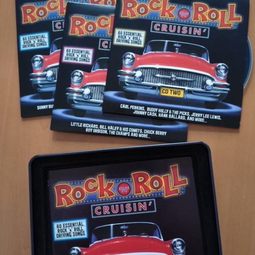Rock N Roll Cruisin 3 CD set like new, classic rock