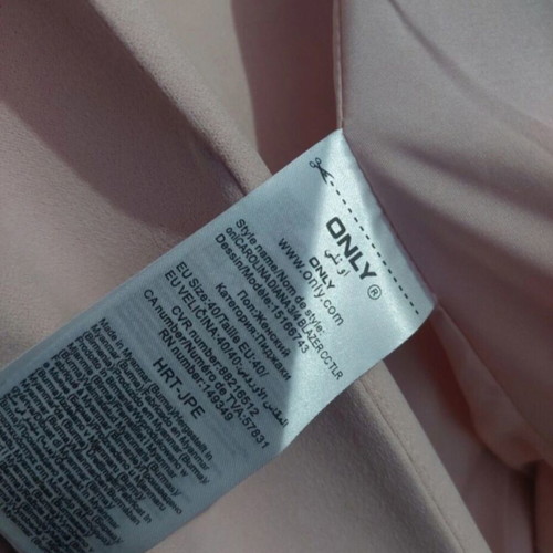 Pink Only women's blazer jacket with 3/4 sleeve like new, size 40