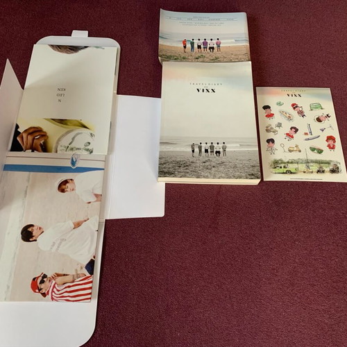Vixx Travel Diary used