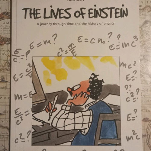 The Lives of Einstein like new, graphic novel in English
