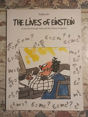 The Lives of Einstein like new, graphic novel in English