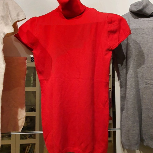 Short-sleeve sweaters and vest like new, size S-M, viscose blend