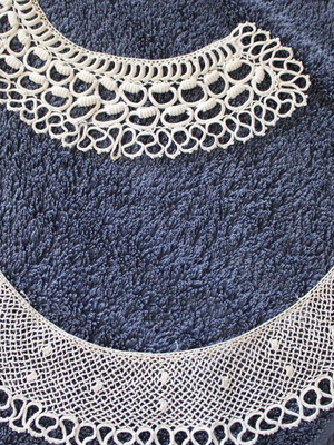 Handmade embroidered linens used, pack of French family heirlooms