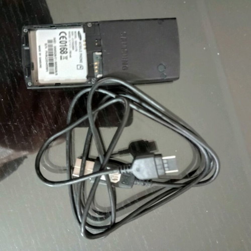 Samsung C170 used for parts without battery and charger with charging cable