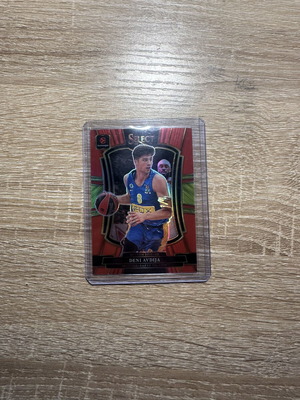 Panini Select EuroLeague 2025-26 Deni Avdija Red Parallel κάρτα σαν καινούργιο