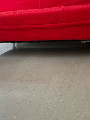 Sofa bed used with defect