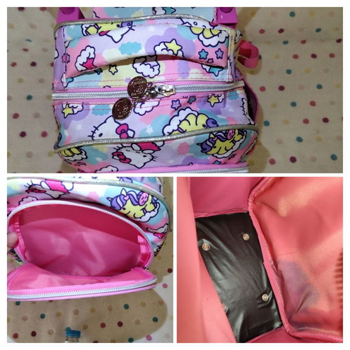 Hello Kitty trolley backpack for kids