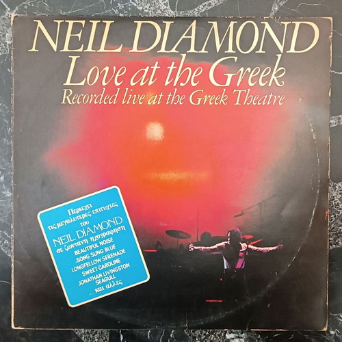 Neil Diamond Love at the Greek vinyl used