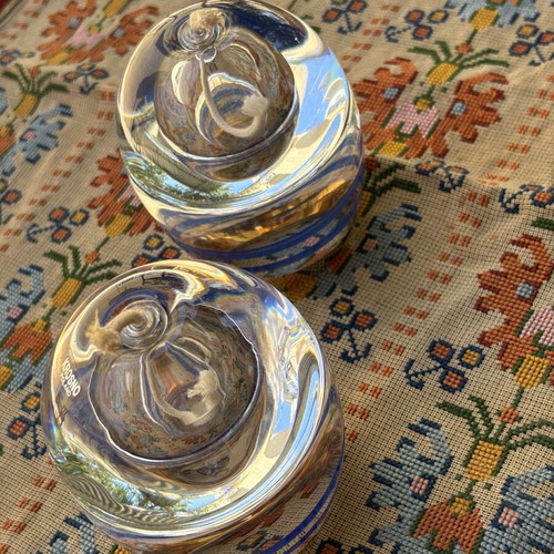 Vintage Candlesticks with Wick, Set of 2, Like New