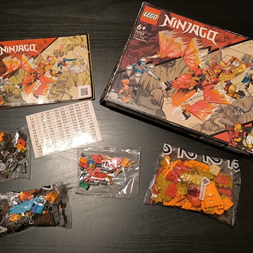 Lego Ninjago Kai’s Fire Dragon EVO 71762 used complete set with box and instructions