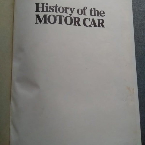History of the MOTOR CAR