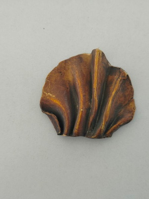 Bronze decorative item used, handmade sculpture