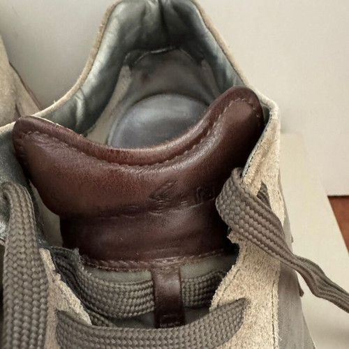 Hogan sneakers used, size 44.5, olive color