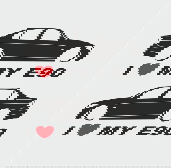 Стикери за BMW E90