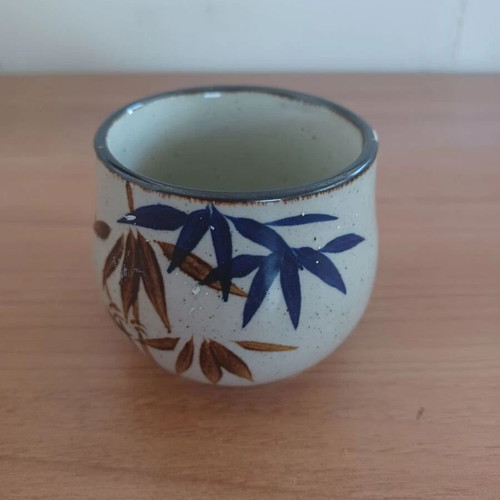 Small ceramic decorative container used