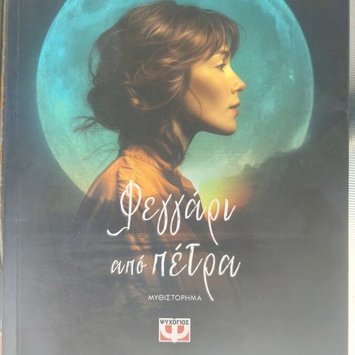 Feggari Apo Petra novel by Menios Sakellaropoulos