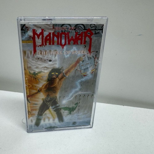 Manowar Best Of The Hell of Steel cassette like new
