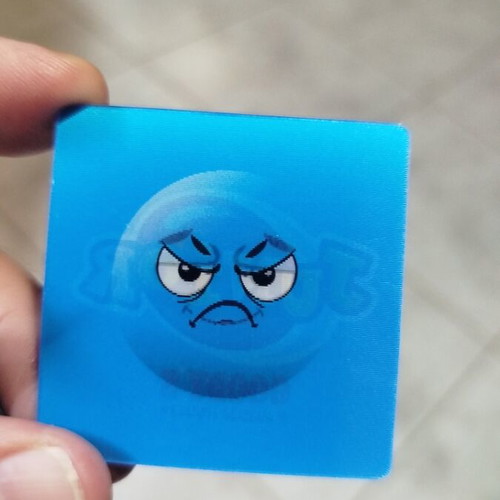 Emoji lenticular cards, set of 18