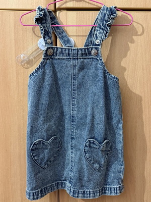 Denim salopette almost new