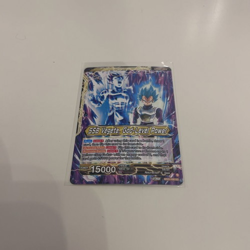 Dragon Ball trading card game leader card SSB Son Goku