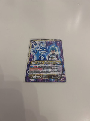 Dragon Ball trading card game leader card SSB Son Goku