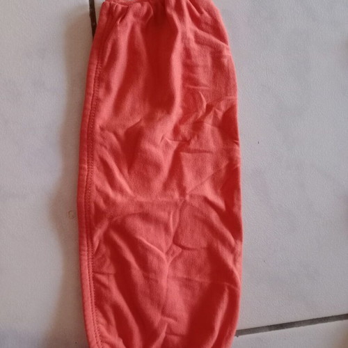 Bralette cotton like new, 3 pieces, small, multicolor and orange