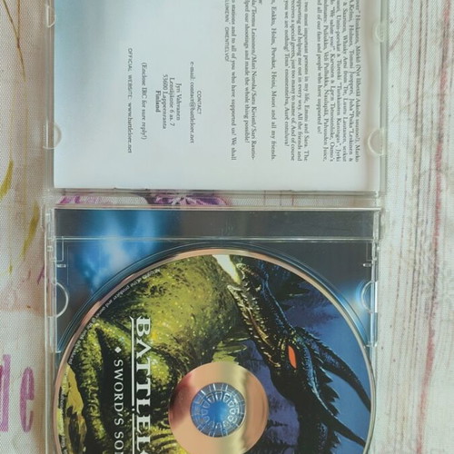 Battlelore Sword's Song CD like new, metal genre