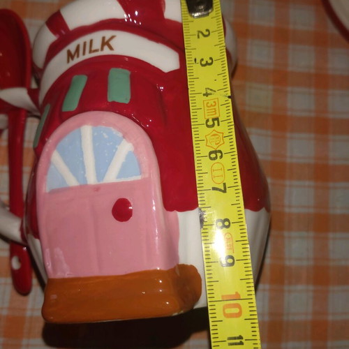 Mug with spoon new, hand-painted Pepco