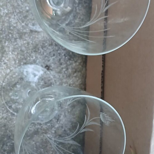 Set of 2 vintage Corona glasses from the 60s