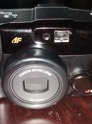Chinon Auto 3501 35mm Film Camera used, 35-70mm Zoom Lens