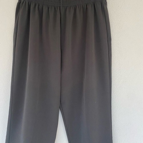 Black wide leg trousers Angelica new with elastic waist