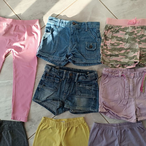 Summer clothes pack for girl size 8, 25 pieces like new, multicolor