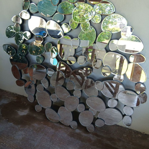 Wall mirror decoration 110×130 cm
