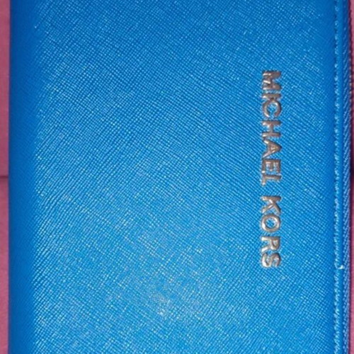 Michael Kors wallet blue electric, new, not authentic