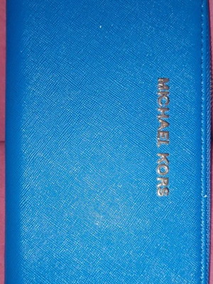 Michael Kors wallet blue electric, new, not authentic