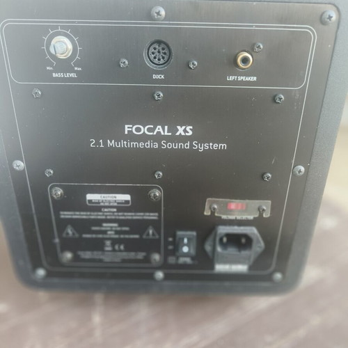 Focal XS 2.1 multimedia sound system