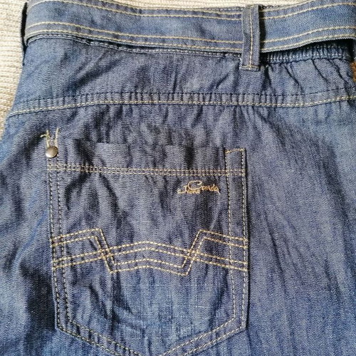 Canda Jeans women's denim bermuda shorts 3XL new, blue