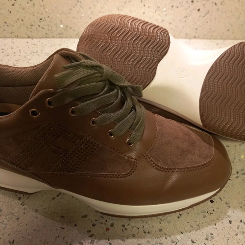 Keep Fred women's athletic shoes new, brown, size 40