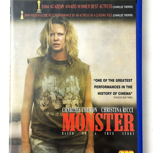 Monster DVD used with Greek subtitles, social biography drama