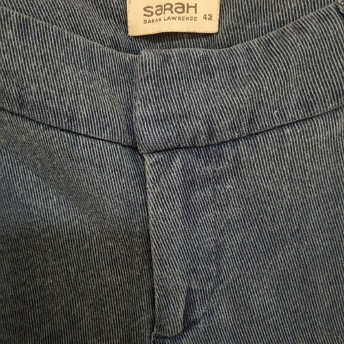 Sarah Lawrence blue corduroy pants size 42 like new