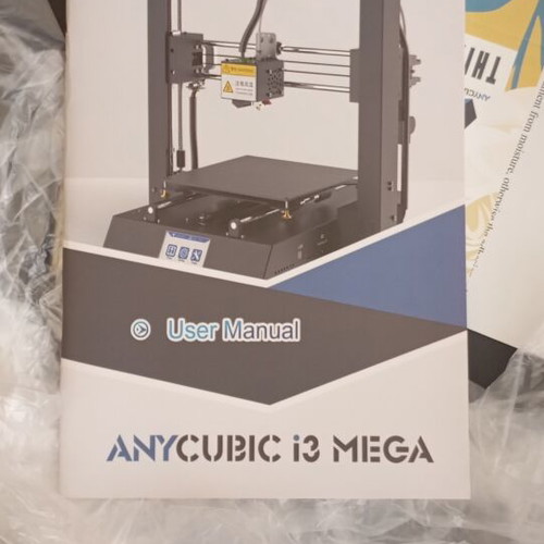 Anycubic i3 MEGA 3D printer as new condition with accessories