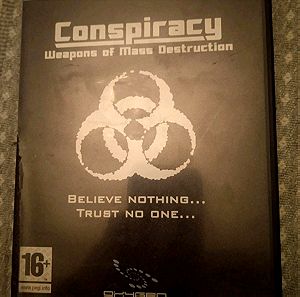 Conspiracy weapons of mass destruction PC CD ROM game