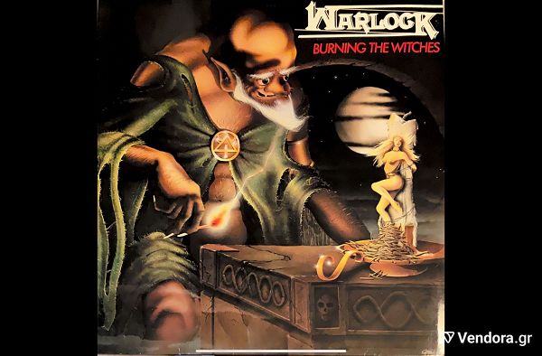  Warlock - Burning The Witches (LP). 1987. VG+ / VG+