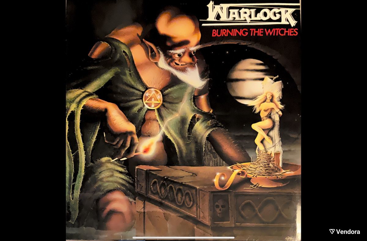 Warlock-BurningTheWitches(LP).1987.VG+/VG+