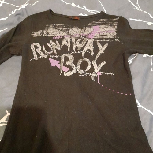 Black Teenager T-shirt Like New